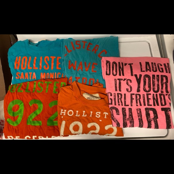 Hollister Other - Lot of 5 shirts, 4 of them are Hollister!